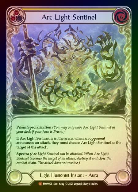 【RF】[Light Illusionist] Arc Light Sentinel [1st-MON_005-M] Rainbow Foil