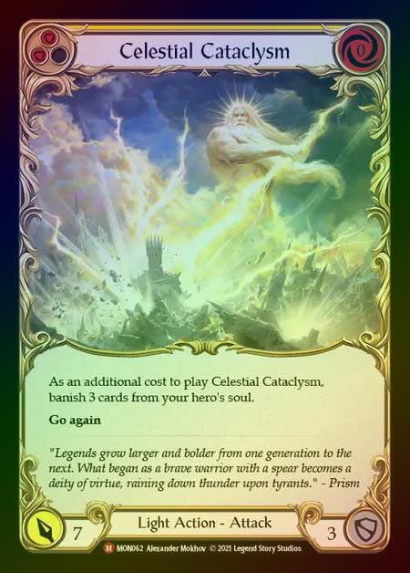 【RF】[Light] Celestial Cataclysm [1st-MON_062-M] Rainbow Foil