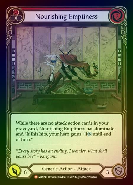 【RF】[Generic] Nourishing Emptiness [1st-MON_246-M] Rainbow Foil