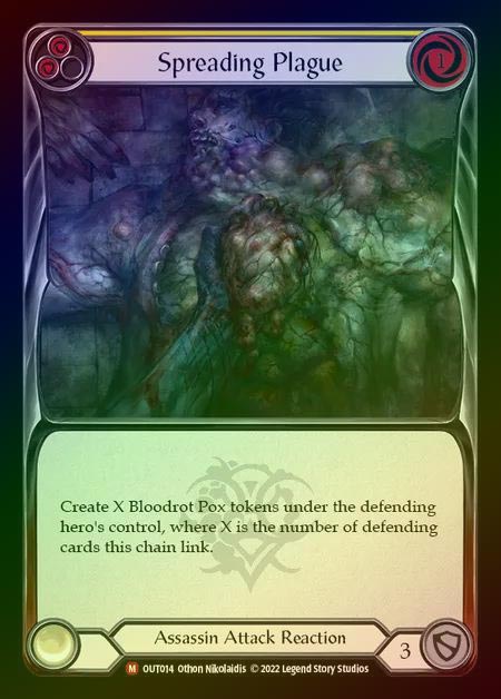 【RF】[Assassin] Spreading Plague [OUT014-M] Rainbow Foil