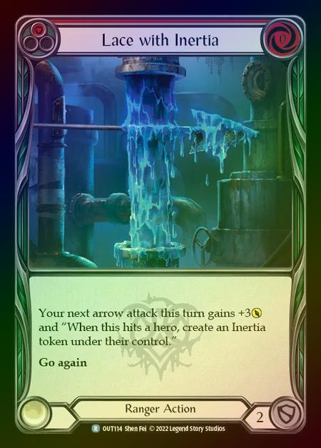 【RF】[Ranger] Lace with Inertia [OUT114-R] Rainbow Foil