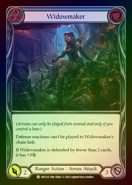 【RF】[Ranger] Widowmaker [OUT135-C] (blue) Rainbow Foil