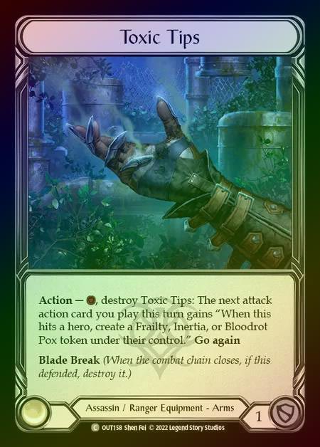 【RF】[Assassin Ranger] Toxic Tips [OUT158-C] Rainbow Foil
