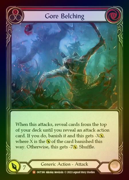 【RF】[Generic] Gore Belching [OUT186-M] Rainbow Foil