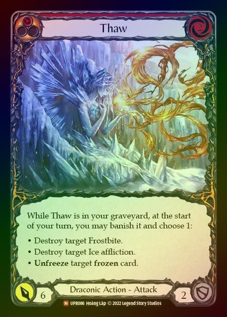 【RF】[Draconic] Thaw [UPR086-M] Rainbow Foil
