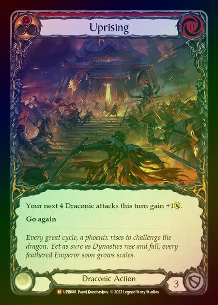 【RF】[Draconic] Uprising [UPR088-M] Rainbow Foil