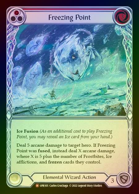 【RF】[Elemental Wizard] Freezing Point [UPR105-M] Rainbow Foil