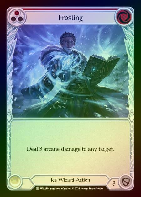 【RF】[Ice Wizard] Frosting [UPR130-C] (red) Rainbow Foil