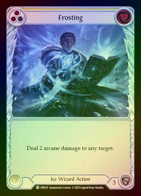 【RF】[Ice Wizard] Frosting [UPR131-C] (yellow) Rainbow Foil