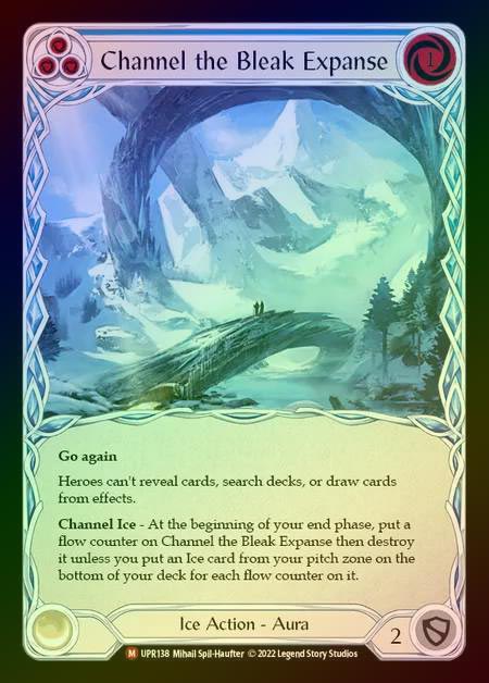 【RF】[Ice] Channel the Bleak Expanse [UPR138-M] Rainbow Foil