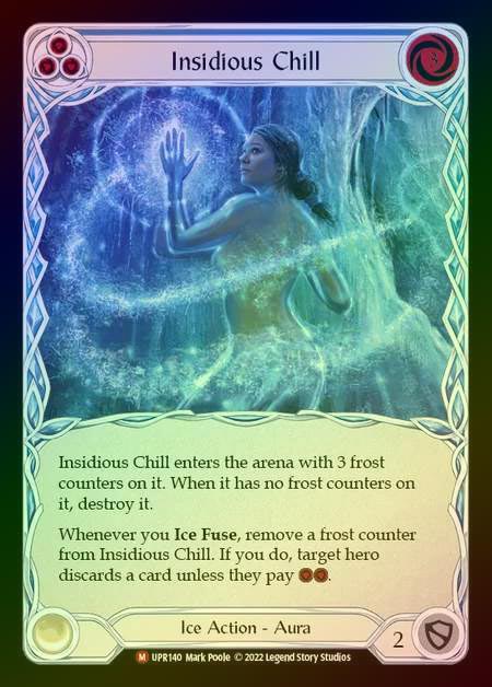 【RF】[Ice] Insidious Chill [UPR140-M] Rainbow Foil