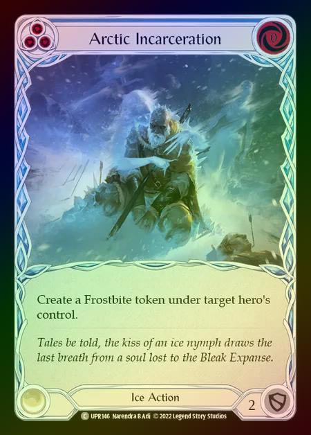 【RF】[Ice] Arctic Incarceration [UPR146-C] (blue) Rainbow Foil