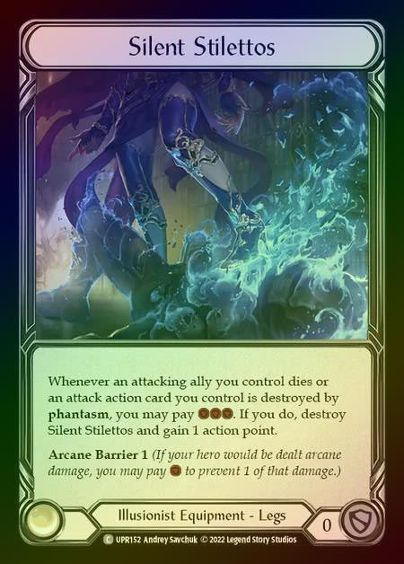 【RF】[Illusionist] Silent Stilettos [UPR152-C] Rainbow Foil