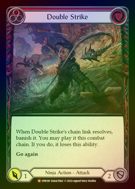 【RF】[Ninja] Double Strike [UPR160-M] Rainbow Foil