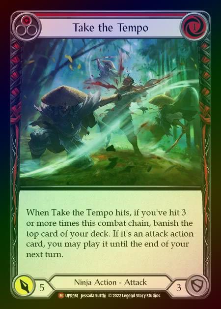 【RF】[Ninja] Take the Tempo [UPR161-M] Rainbow Foil