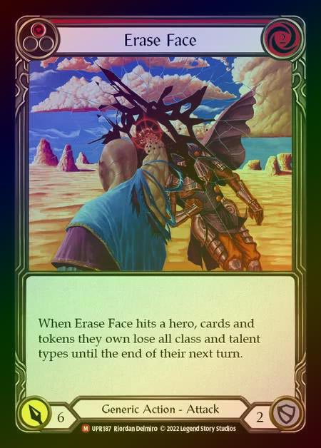 【RF】[Generic] Erase Face [UPR187-M] Rainbow Foil