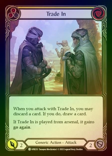 【RF】[Generic] Trade In [UPR213-C] (yellow) Rainbow Foil