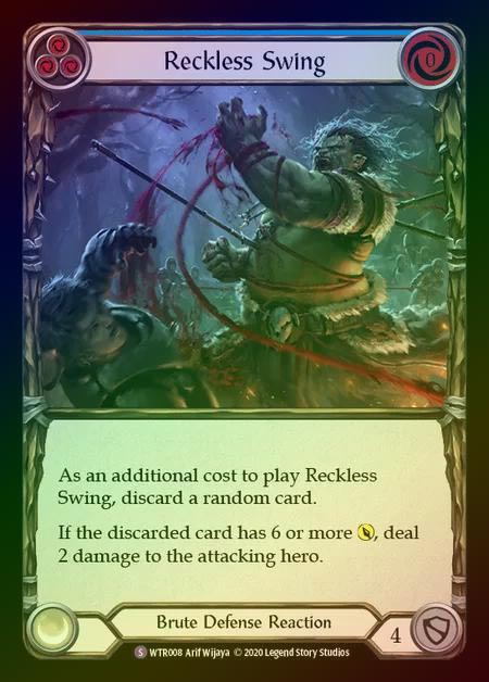 【RF】[Brute] Reckless Swing [U-WTR008-S] Rainbow Foil