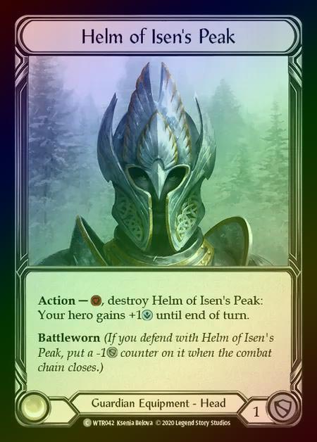 【RF】[Guardian] Helm of Isen's Peak [U-WTR042-C] Rainbow Foil