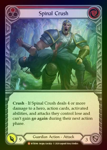 【RF】[Guardian] Spinal Crush [U-WTR044-M] Rainbow Foil