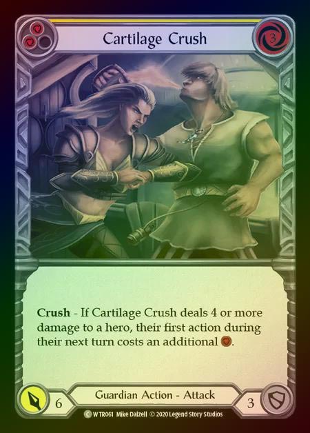 【RF】[Guardian] Cartilage Crush [U-WTR061-C] (yellow) Rainbow Foil