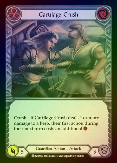 【RF】[Guardian] Cartilage Crush [U-WTR062-C] (blue) Rainbow Foil