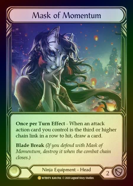 【RF】[Ninja] Mask of Momentum [U-WTR079-L] Rainbow Foil
