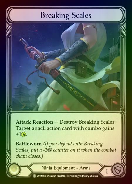【RF】[Ninja] Breaking Scales [U-WTR080-C] Rainbow Foil