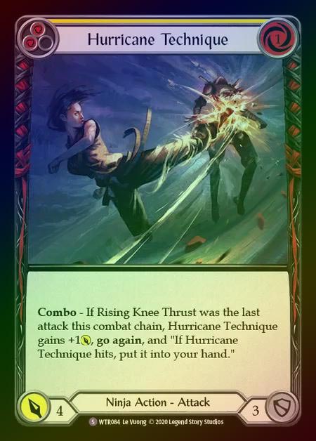 【RF】[Ninja] Hurricane Technique [U-WTR084-S] Rainbow Foil