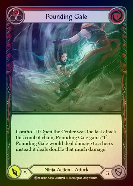 【RF】[Ninja] Pounding Gale [U-WTR085-S] Rainbow Foil