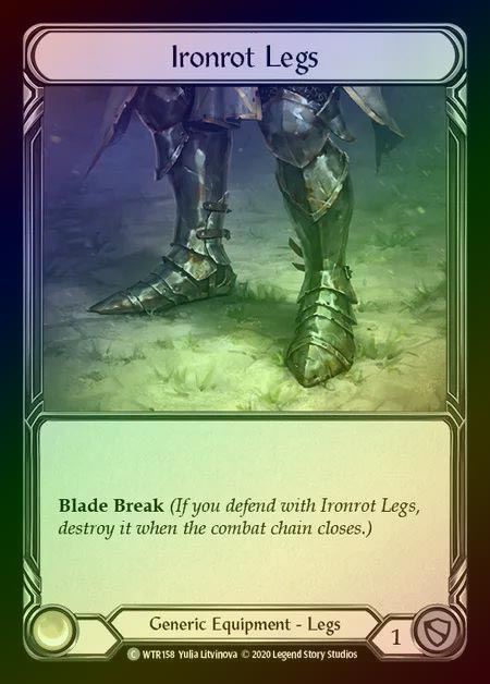 【RF】[Generic] Ironrot Legs [U-WTR158-C] Rainbow Foil