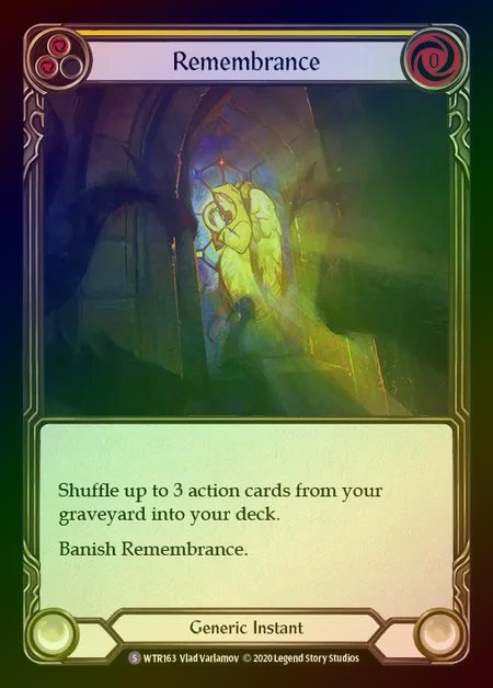 【RF】[Generic] Remembrance [U-WTR163-S] Rainbow Foil