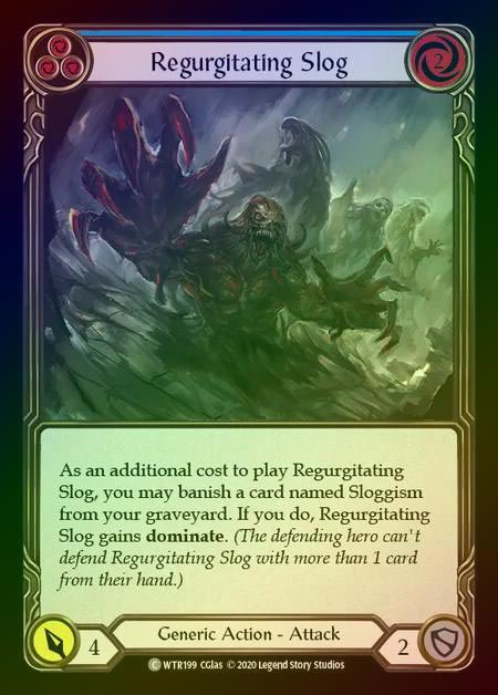 【RF】[Generic] Regurgitating Slog [U-WTR199-C] (blue) Rainbow Foil