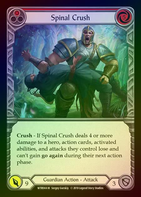 【RF】[Guardian] Spinal Crush [1st-WTR044-M] Rainbow Foil