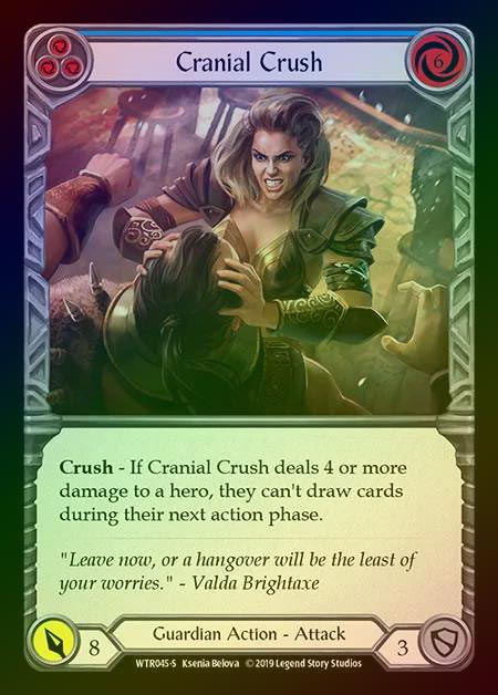 【RF】[Guardian] Cranial Crush [1st-WTR045-S] Rainbow Foil