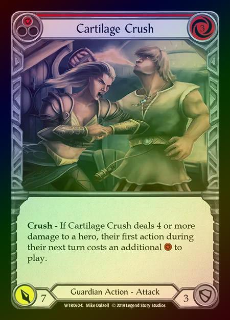 【RF】[Guardian] Cartilage Crush (red) [1st-WTR060-C] Rainbow Foil