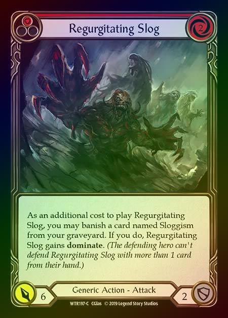 【RF】[Generic] Regurgitating Slog (red) [1st-WTR197-C] Rainbow Foil