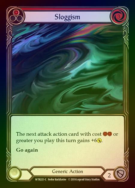 【RF】[Generic] Sloggism (red) [1st-WTR221-C] Rainbow Foil