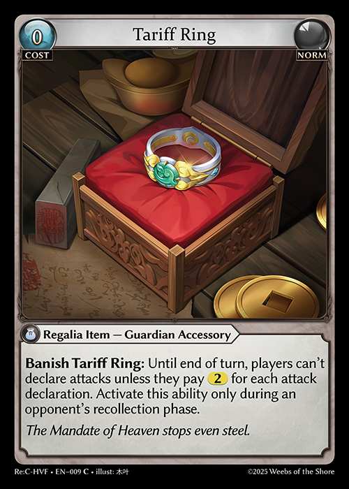 [Norm] Tariff Ring [Rec-HVF-009-C]