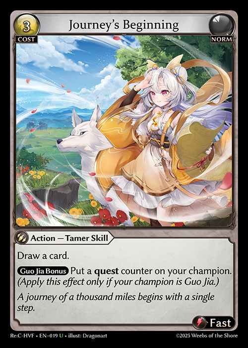[Norm] Journey's Beginning [Rec-HVF-019-U]
