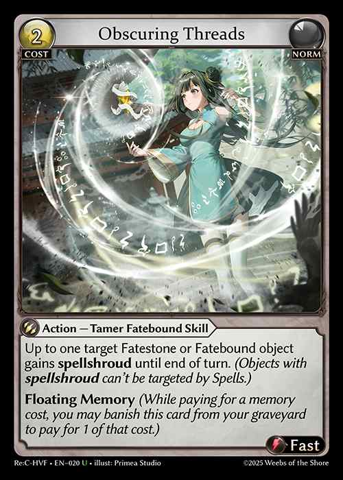 [Norm] Obscuring Threads [Rec-HVF-020-U]
