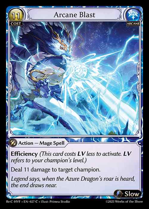 [Arcane] Arcane Blast [Rec-HVF-027-C]