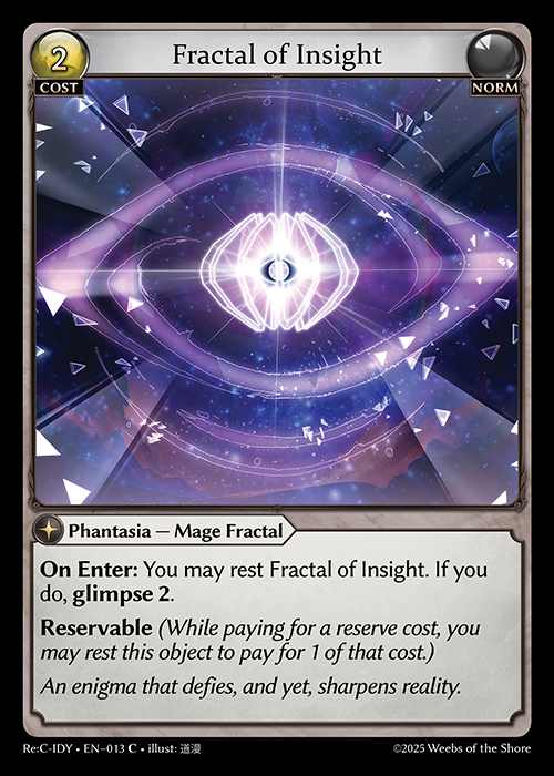 [Norm] Fractal of Insight [Rec-IDY-013-C]