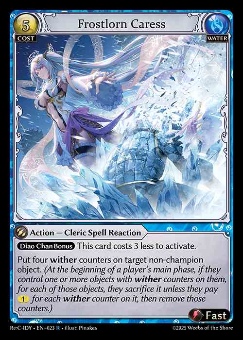 [Water] Frostlorn Caress [Rec-IDY-023-R]