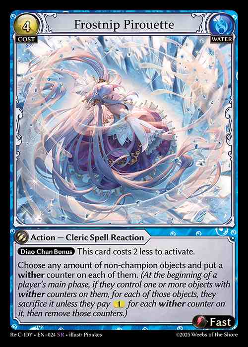 [Water] Frostnip Pirouette [Rec-IDY-024-SR]