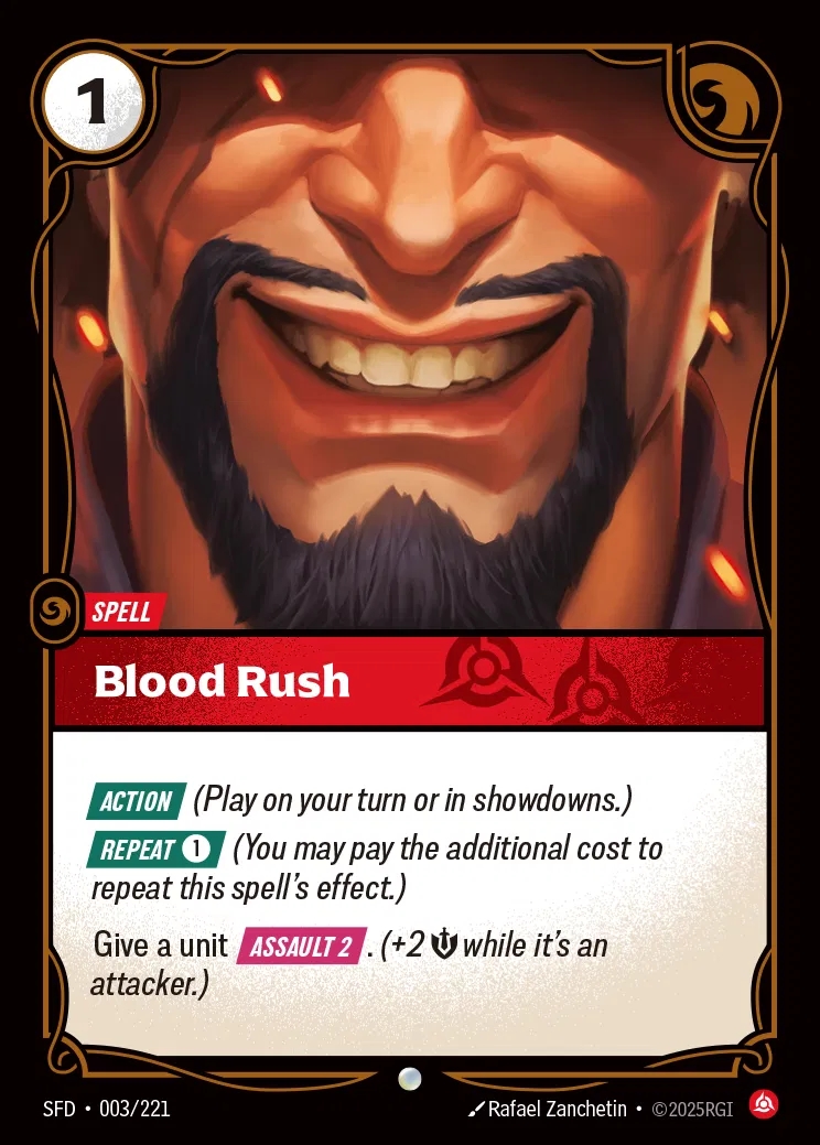 [Fury] Blood Rush [SFD-003-C]