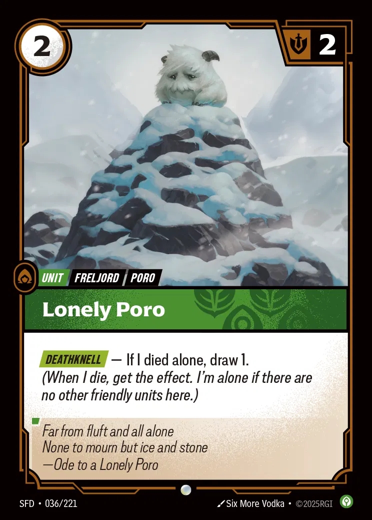 [Calm] Lonely Poro [SFD-036-C]