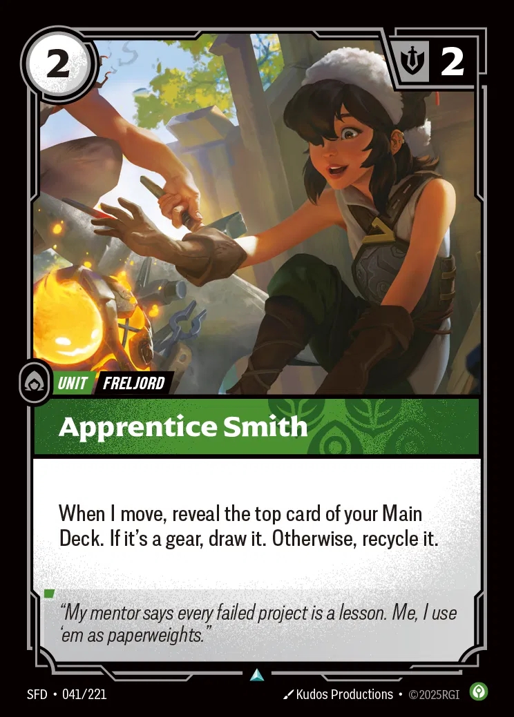 [Calm] Apprentice Smith [SFD-041-U]