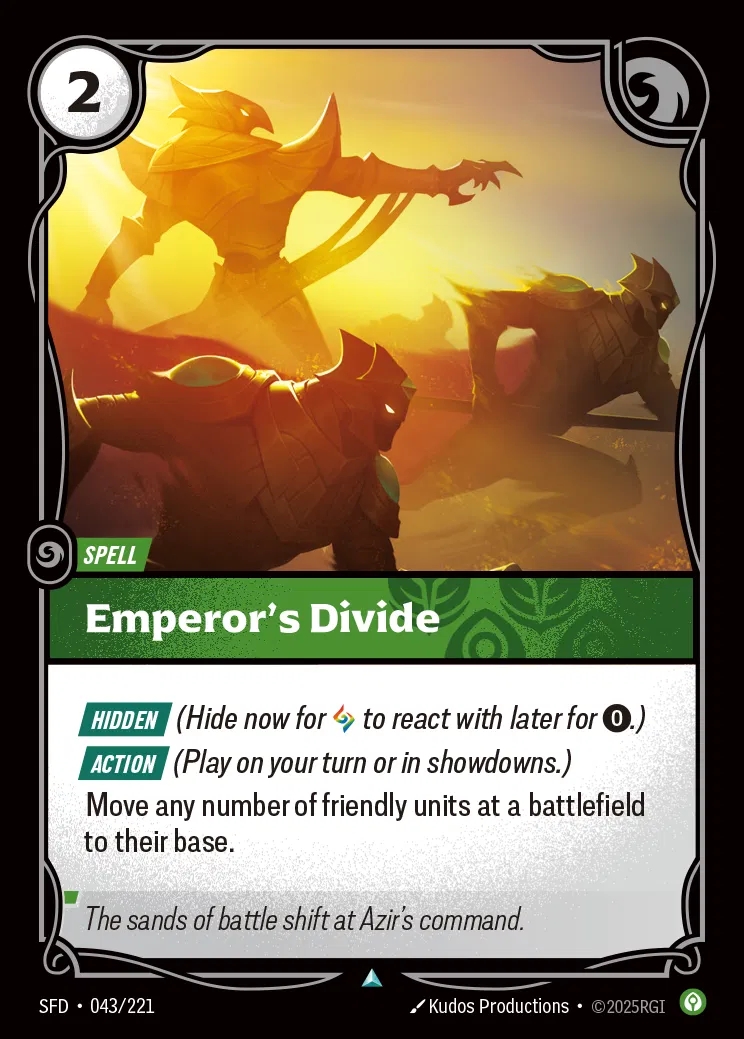[Calm] Emperor's Divide [SFD-043-U]