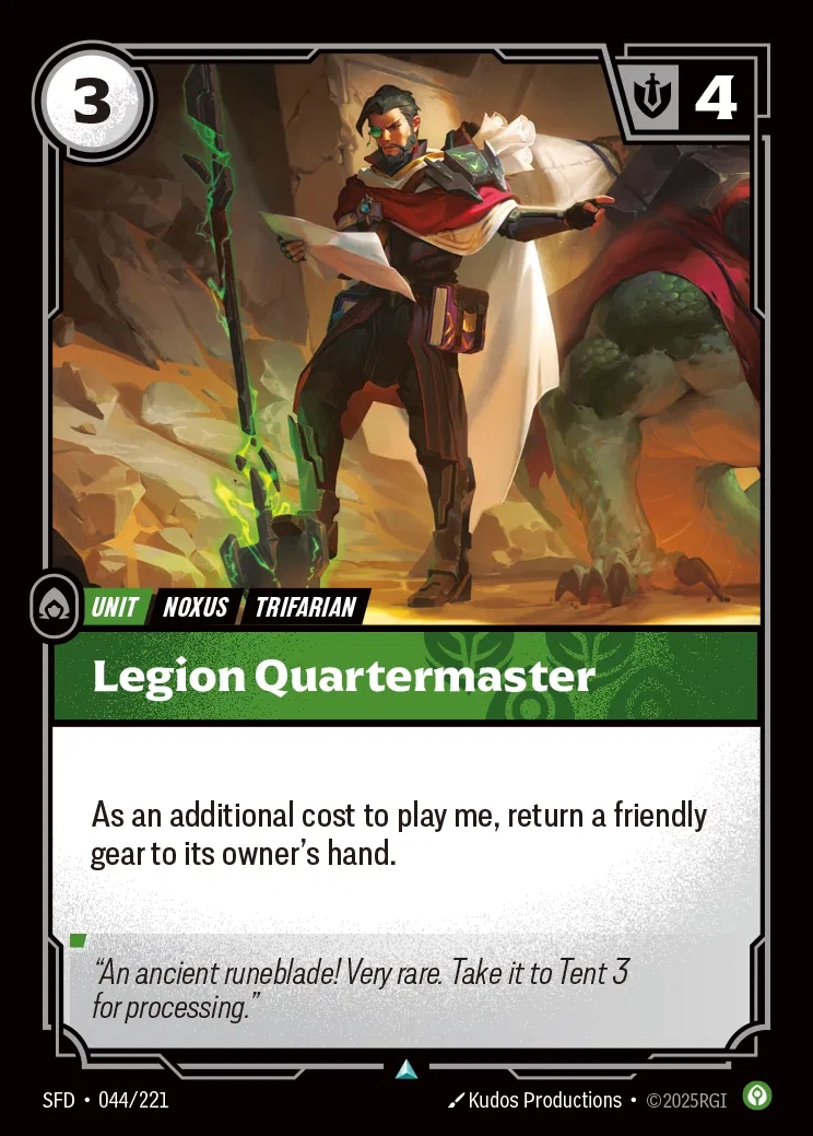 [Calm] Legion Quartermaster [SFD-044-U]